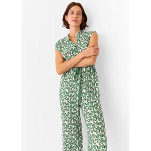 Whistles Ivory Abstract Squares Jumpsuit
